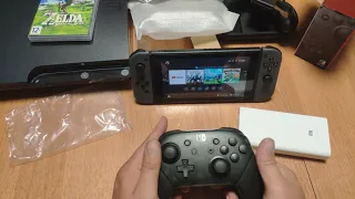РАСПАКОВКА И ОБЗОР Геймпад Nintendo Switch Pro Controller , ЧУТОК FIFA 19