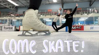 Come Figure Skating With Me! | Mads Skates