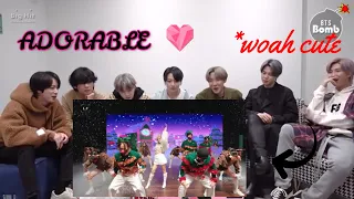 BTS reaction to LILI’s FILM - ‘MONEY’ Dance Performance (Christmas Ver.) FOR BLINKS