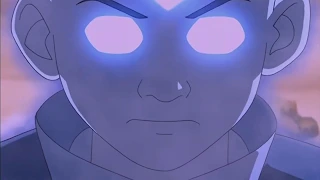 Avatar Roku helps Aang escape the Avatar Temple