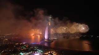 Burj Al Arab 2023 Fireworks - Dubai