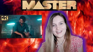 MASTER - Interval Block action scene REACTION!! | VIJAY|4K(English Subtitle)| Checkout that Reaction