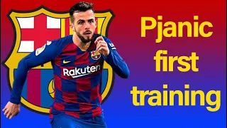 Pjanic First training with Barca 12/9/2020