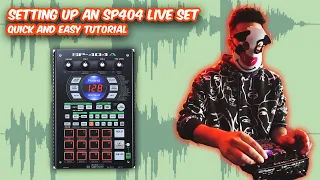 QUICK and EASY Tutorial On Performing BEATS Live with SP404A/SX!!