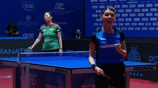 SF | Bernadette Szocs (ROU) vs Yu Fu (POR) | Europe Top 16 2021