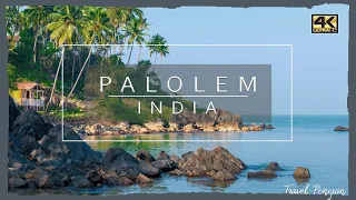 GOA, Palolem Beach ● India 【4K】 Cinematic Drone [2020]