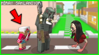 HUYSUZ MİRAY'I KORUYOR, MİRAY SAKLANIYOR! 😱 - Minecraft