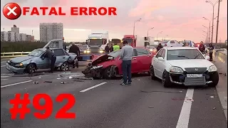 🚘🇷🇺[ONLY NEW] Russian Car Crash Road Accidents Compilation (5 October2017) #92
