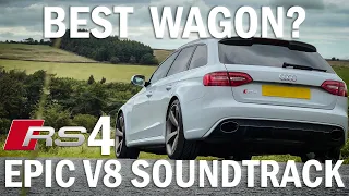 AUDI RS4 Avant V8 - MOST EPIC V8  FAMILY WAGON? | 4K