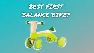 Hape Scoot Around Review | Four Wheeled Wooden Balance Bike