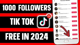 COMMENT AVOIR BEAUCOUP D'ABONNÉS SUR TIK TOK GRATUITS (EN 2024 NO FAKE)