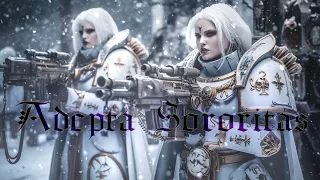Sisters of Battle | 1hour of SACRED HYMNS & Icy Ambience | WH40K Music For PAINTING & READING