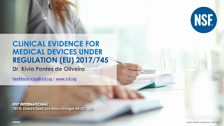 Clinical Evidence for Medical Devices Under Regulation (EU) 2017/745