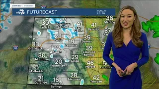 High winds for Sunday, with mountain snow