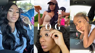 VLOG | DOING AT HOME LASHES...#DISASTER + PARK DAY & MINI ME CHRONICLES