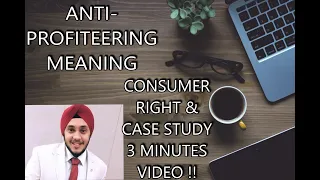 What is Anti-Profiteering under GST | Explained in easy language !!