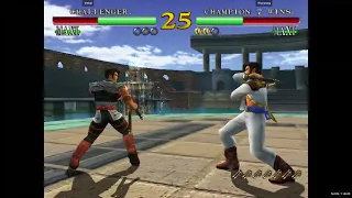 Soulcalibur (Dream Cast) | Maxi (V3rbal) vs Maxi (Fhwoarang)