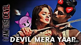 DEVIL 😈 MERA YARR X ALADDIN EDIT [ LIKE A PRO 4K ] #aladdinnaamtohsunahoga #aladdin