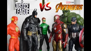 Avengers Vs. Justice League A Stop Motion Video