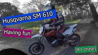 Quick Husqvarna SM 610 (motard) (R1 chase)