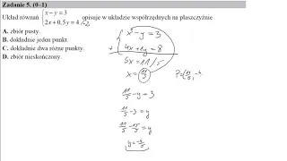 Matura maj 2015 matematyka poziom podstawowy cały arkusz krok po kroku Matura podstawowa z matematyk