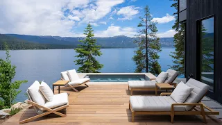 $28,000,000 Scandinavian Design Crystal Bay Lake Tahoe Lake Front Luxury Home