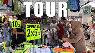 BONAVISTA TARRAGONA - WALKING TOUR -Jumble sale Tour 4k  Tarragona 2023