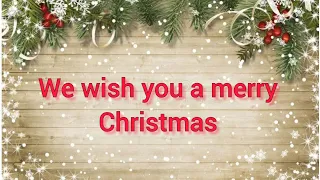 We wish you a merry Christmas song with lyrics॥ Christmas carol and song