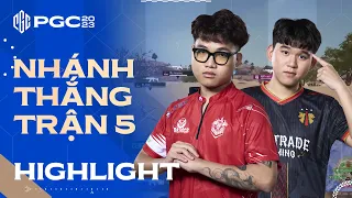 🏆 [Highlight PGC 2023] Nhánh Thắng Trận 5: Màn trình diễn 10 điểm của Taikonn - 1vs2 clutch Daytrade