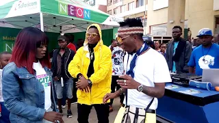 Spizzo and Bandannah shows KTN Str8up show host Chero 'TAPA' new dance style!