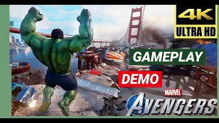 AVENGERS GAME🦸‍♂️ NEW Gameplay  Walkthrough 2020 🧙‍♀️ FULL DEMO 2020