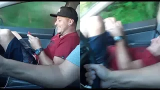 Friends Prank Seatbelt-less Friend And He Pays The Price