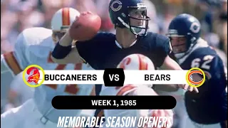 Jim McMahon's 4 TDs Leads a 14-Point Third-Quarter Rally Over Tampa Bay! | Memorable Season Openers