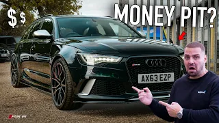 Buying A BROKEN RS6 To FLIP For A Profit? PT1
