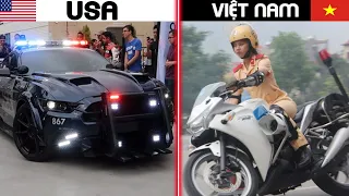 7 'Siêu Xe' Mà Cảnh Sát Trên Thế Giới Đang Sử Dụng | CSGT Việt Nam Cũng Không Phải Dạng Vừa