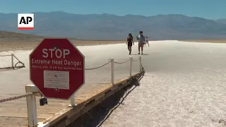 Death Valley is hot, hot, hot tourist spot