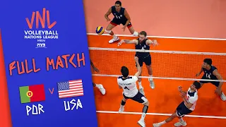 Portugal 🆚 USA - Full Match | Men’s Volleyball Nations League 2019