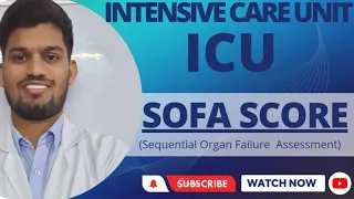 SOFA SCORE || qSOFA  #ICU Sequential organ failure assessment @mediconursingedutech