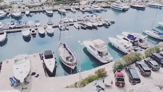 View from above⛵🚤⛴🚢, Jadransko More, Luka Ramova Krvavica, Mrkonjić, Ljeto 2021, Imotski