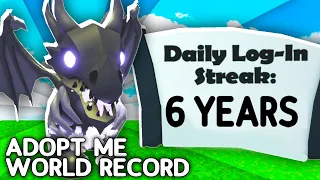 OLDEST Adopt Me Player World Record! Rich Inventory Tours Roblox Adopt Me Pets Trading