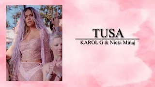 TUSA - Karol G & Nicki Minaj (Audio Oficial)