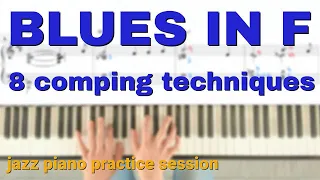 Blues in F With Comping Voicings