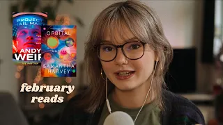 ASMR february book reviews! 📚🪐✨