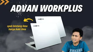 SELAIN MURAH LAPTOP INI MEMANG BERKELASSS! - Advan Workplus