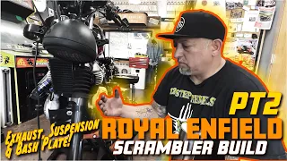 RIG: Royal Enfield Interceptor - SCRAMBLER BUILD • Part 2 of 4