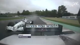 F1 Onboard Highlights | F1 2006 - R13 - Hungarian Grand Prix