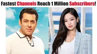 The Fastest YouTube Channels Reach 1 Million Subscribers In History!