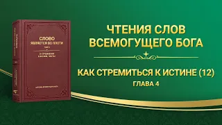 Слово Всемогущего Бога | Как стремиться к истине (12) (Глава 4)