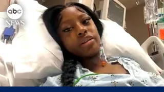 Alabama mass shooting survivor speaks from hospital bed | Nightline