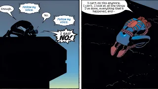 Spidey breaks down after seeing his life